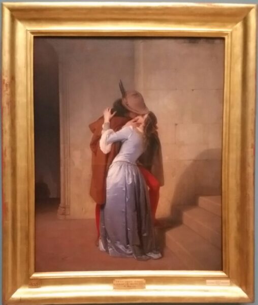 Pinacoteca di Brera – a więc trochę o pocałunkach i plamkarzach. Sztuka w Mediolanie.