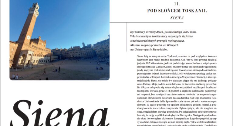 Opowieść o życiu, o dorastaniu, o Italii. Moja pierwsza książka!