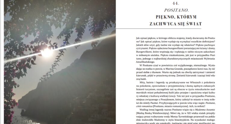 Opowieść o życiu, o dorastaniu, o Italii. Moja pierwsza książka!