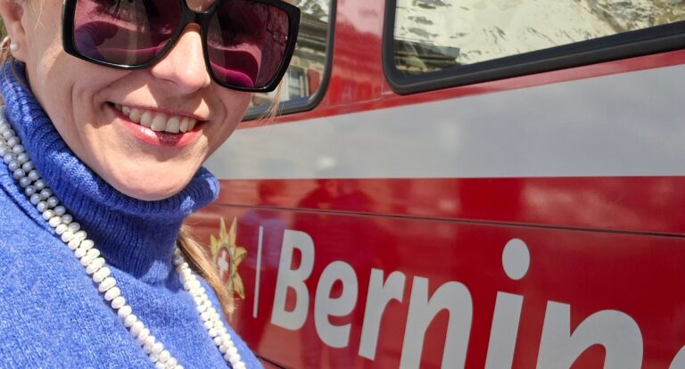 Koleją Retycką z Tirano do Sankt Moritz