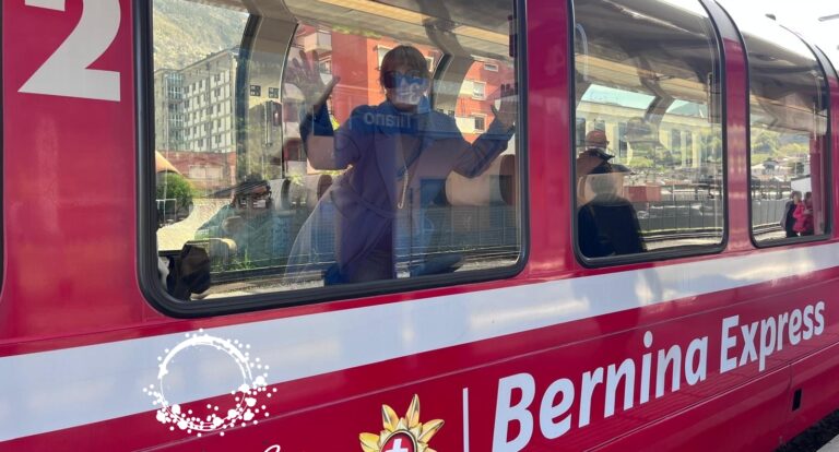 Koleją Retycką z Tirano do Sankt Moritz